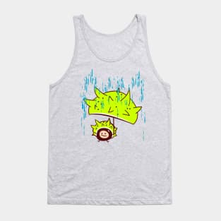 Funny chestnut in the rain Tank Top